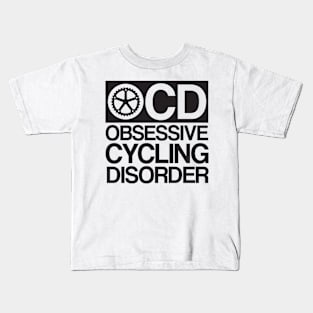 OCD obsessive cycling disorder Kids T-Shirt